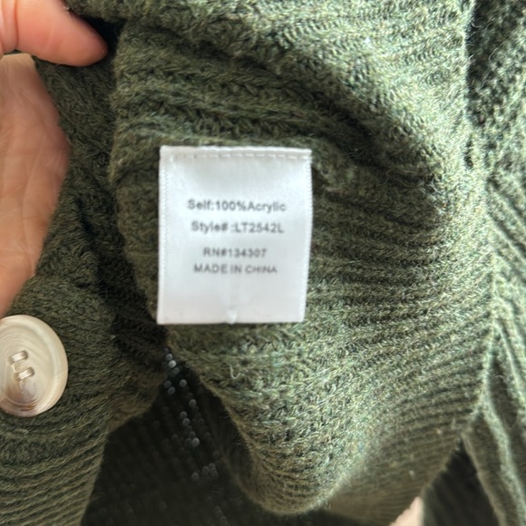 Line & Dot Cardigan - Picture 4 of 4